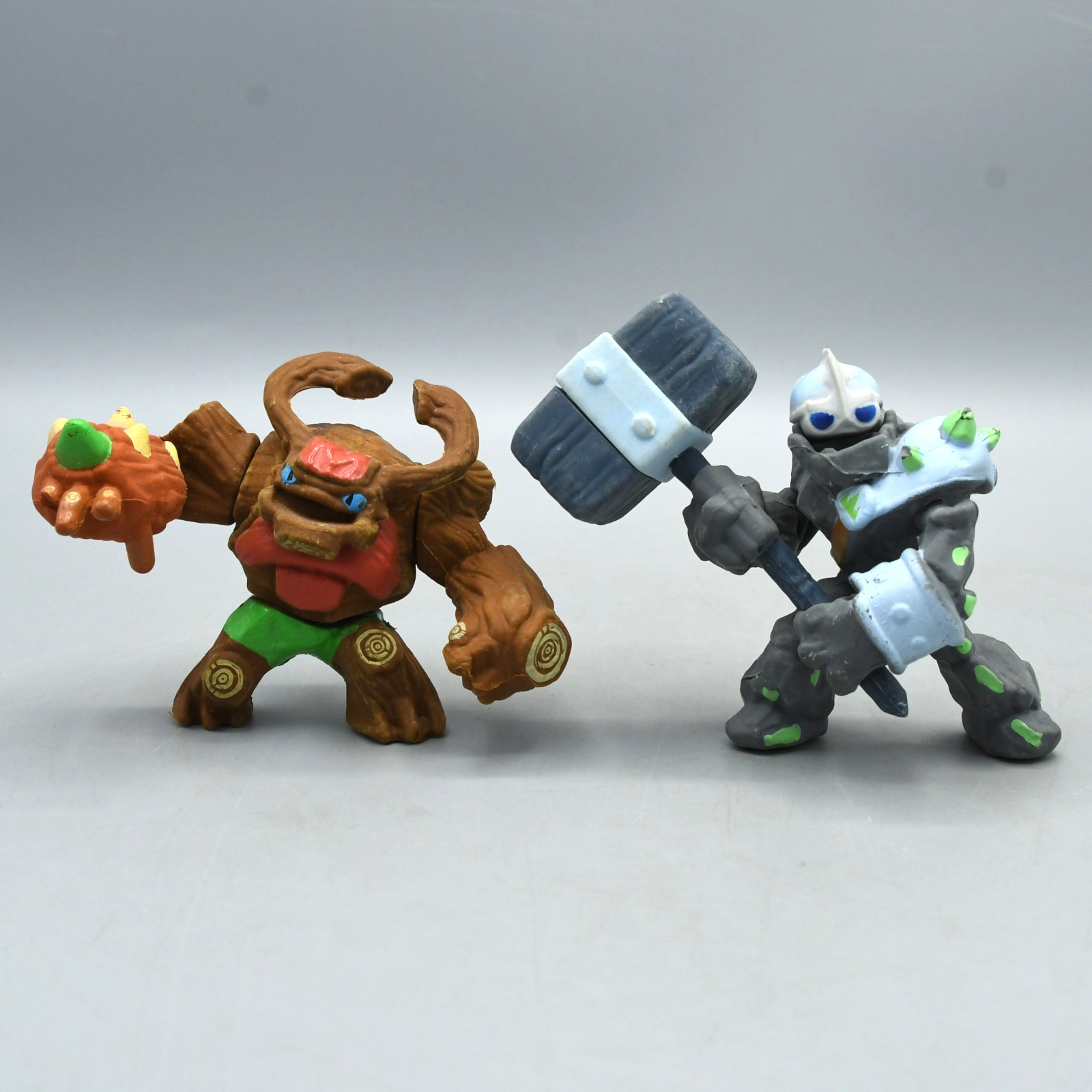 Skylanders Giants Puzzle Eraser Lot of 2 Tree Rex Crusher 2012 Activision