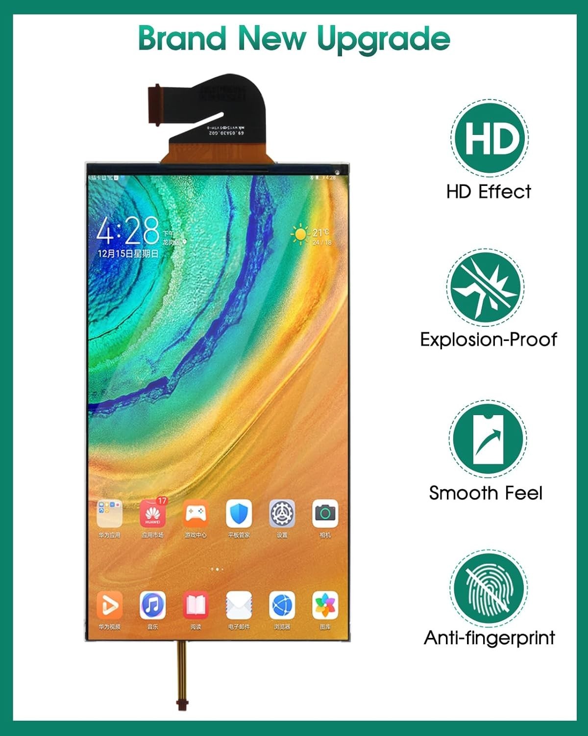 Restore Your Switch Lite with Our Quality LCD Screen Replacement – 7.52 in Size