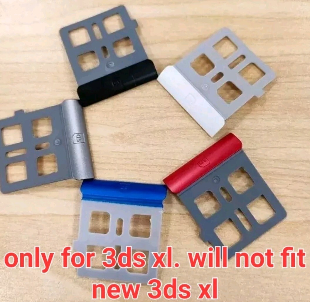 SD Game Card Slot Cover Holder Frame for 3DS XL Console – 5 Colors-FREE SHIPPING