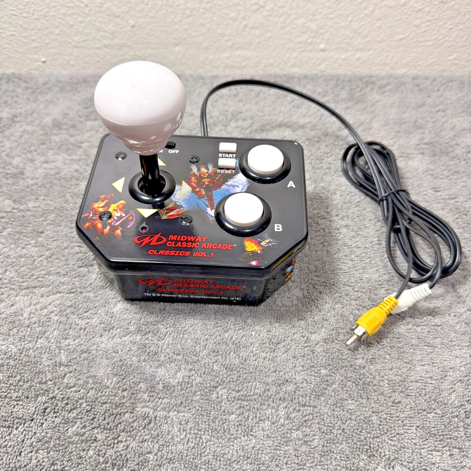 Midway Classic Arcade Vol 1 Plug N Play TV Game Joust Guantlet Defender – Tested