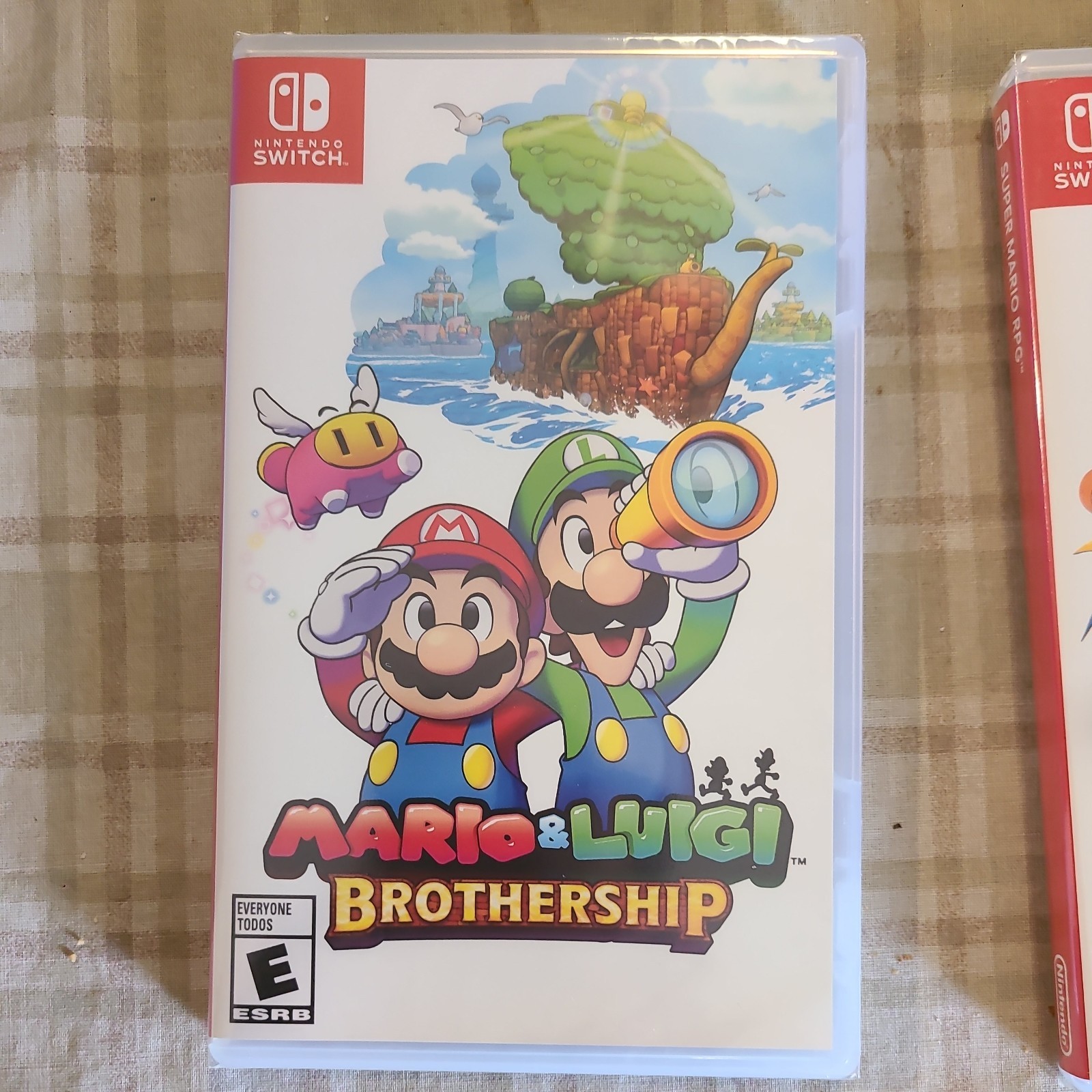 Mario and Luigi: Brothership AND Super Mario RPG Lot (Nintendo Switch) NEW