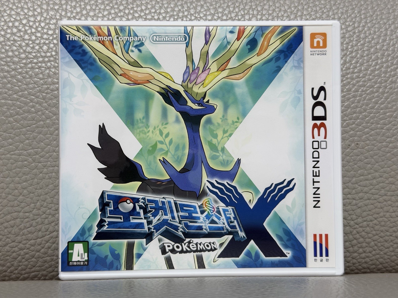Korean Pokemon X Nintendo 3DS Korean Version Complete NTSC-K(Korea)