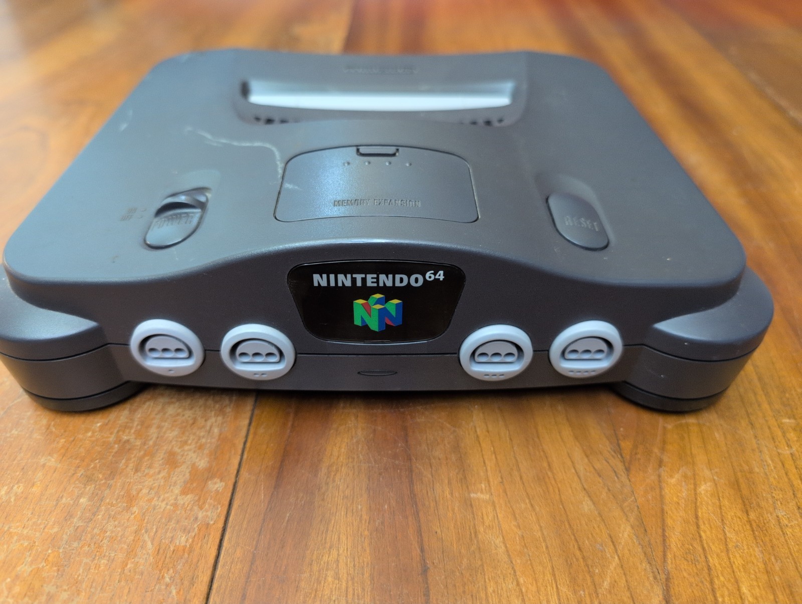 Nintendo 64 N64 Video Game Console w/Power Supply And Jumper Pak READ