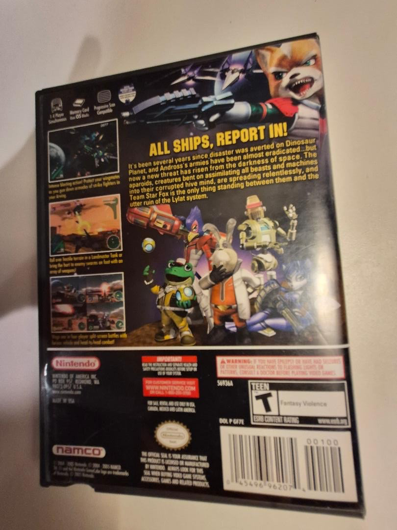 Star Fox: Assault (GameCube, 2005) tested and works