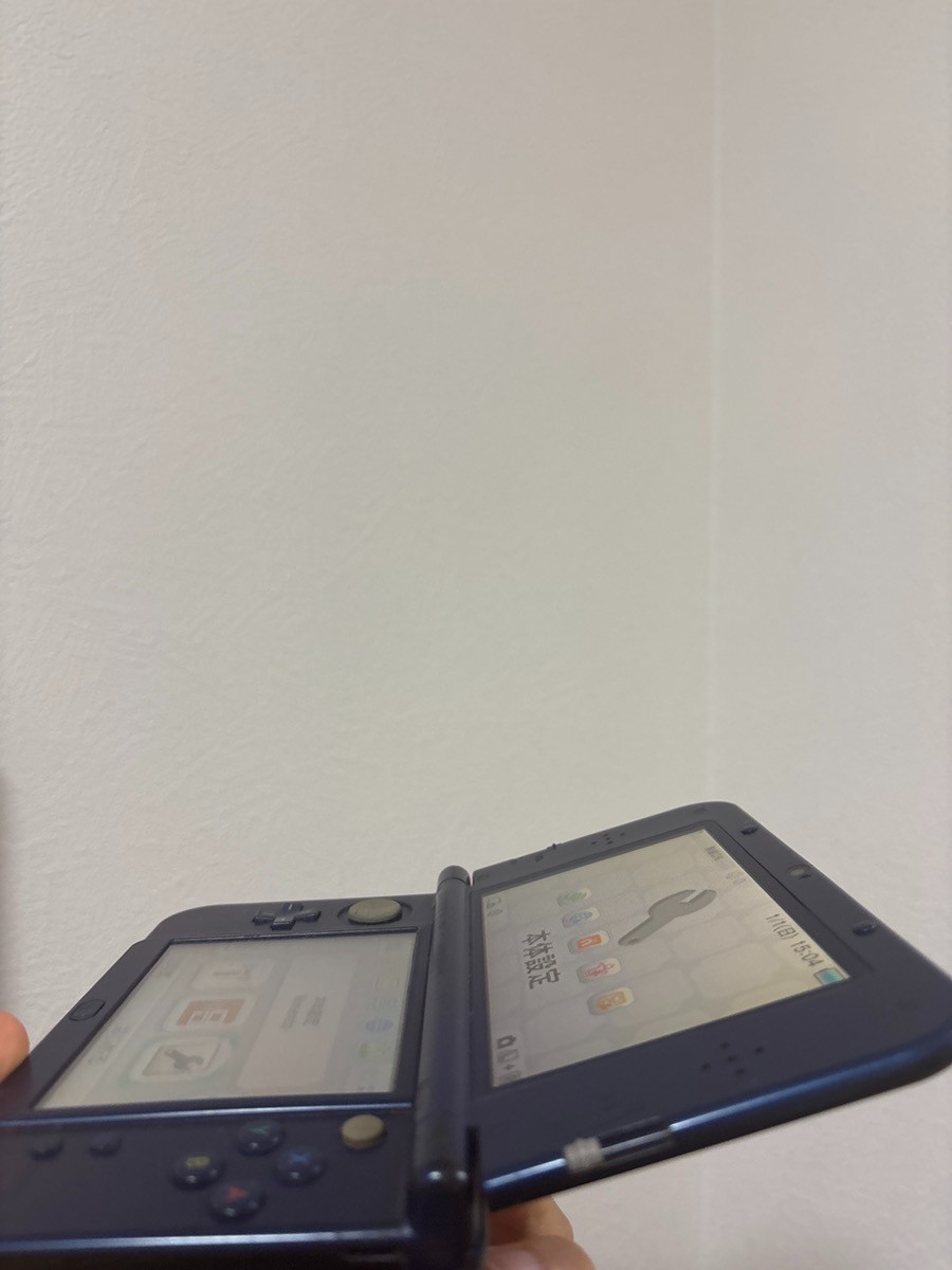 New 3DS LL XL Metalic blue Japan Nintendo Console region Japanese B81 dual IPS