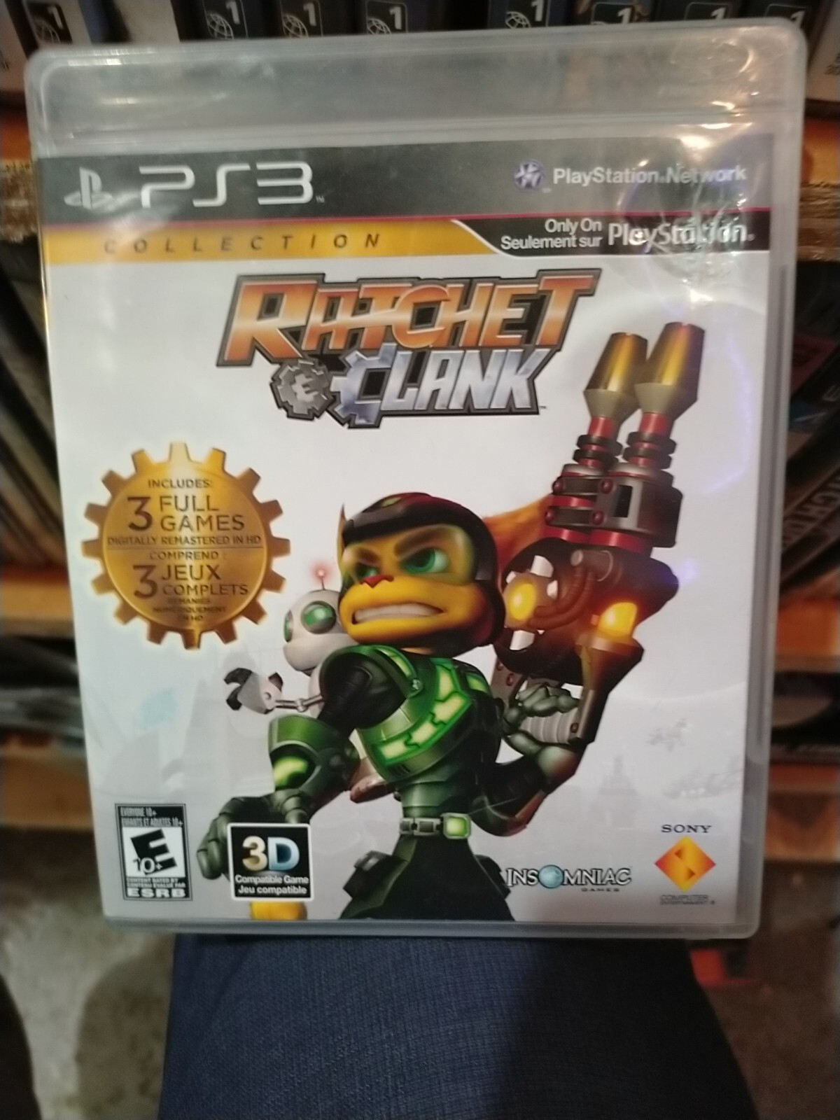 Ratchet & Clank Collection (Sony PlayStation 3, 2012) No Manual