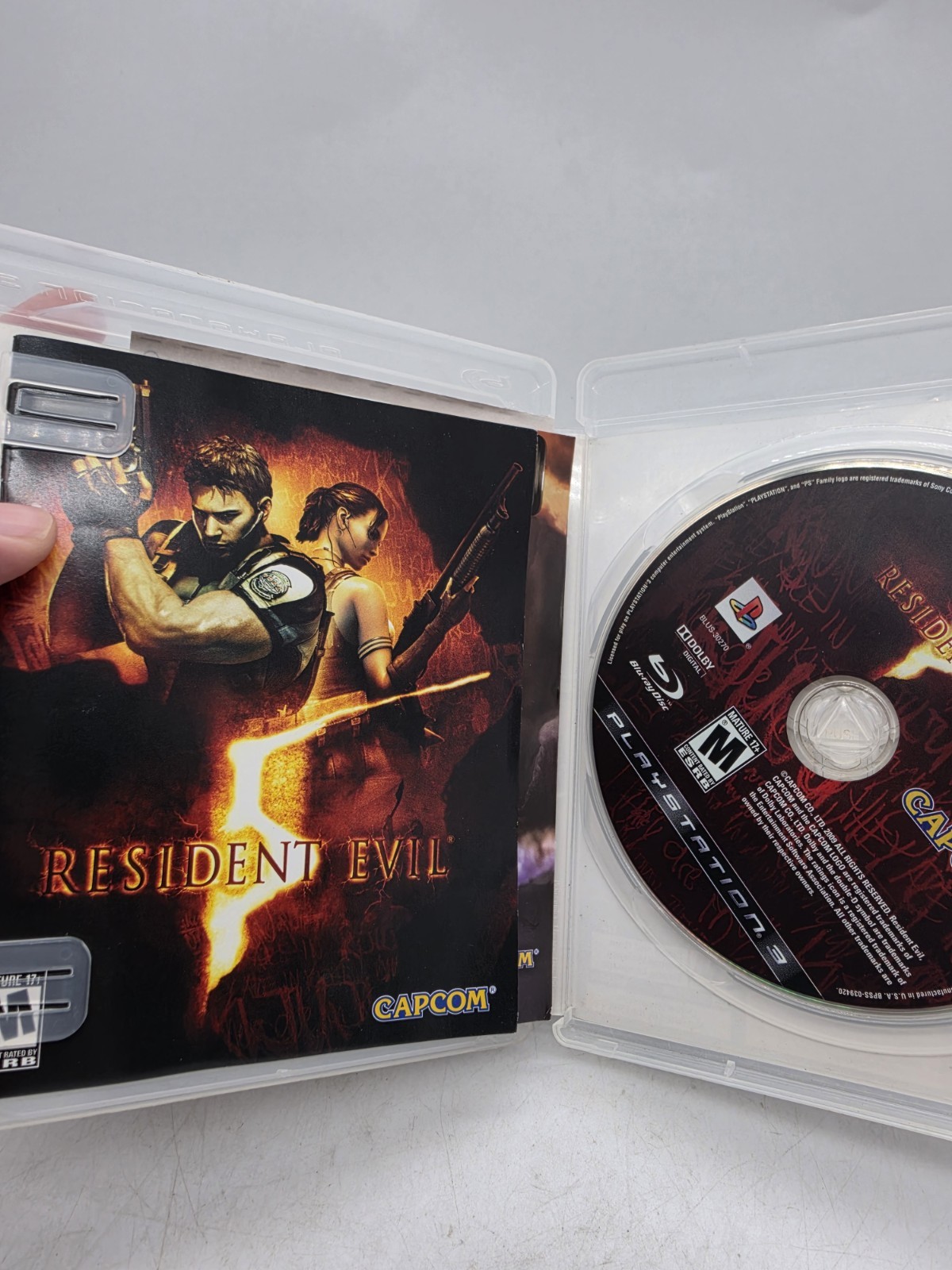 Resident Evil 5 Playstation 3 Game Cib Complete Mint Tested Working