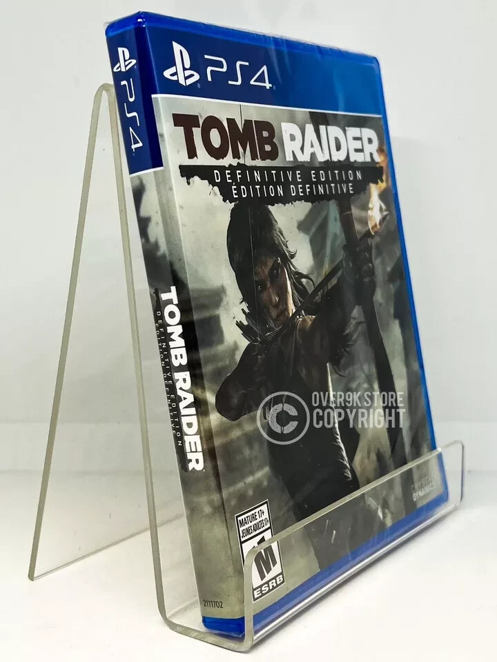 Tomb Raider Bundle with 3 games – PS4 – Brand New | Factory Sealed