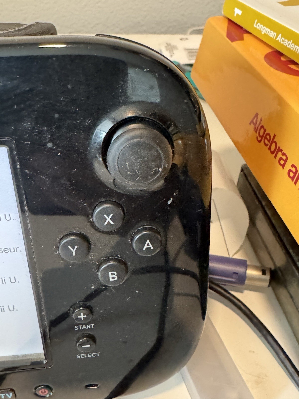 Nintendo WiiU Gamepad – Black no Stylist Used WUP-010