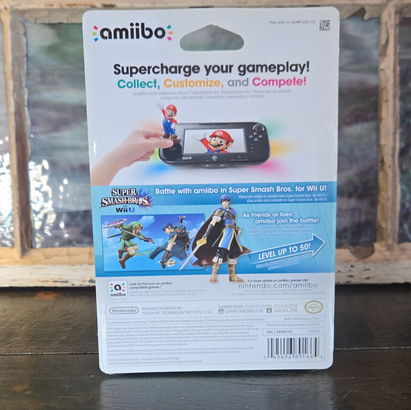 Nintendo amiibo Marth Collectible Figure for Super Smash Bros. for Wii U (2014)