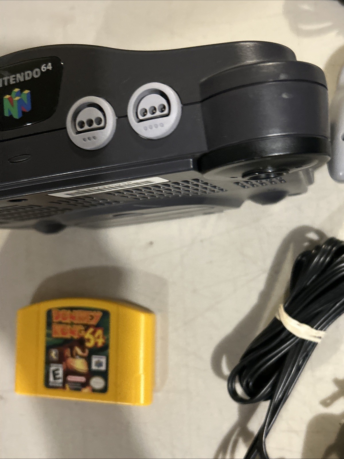 Nintendo 64 N64 Bundle W/ Expansion Pack & Donkey Kong 64 – Tested Tight Clean
