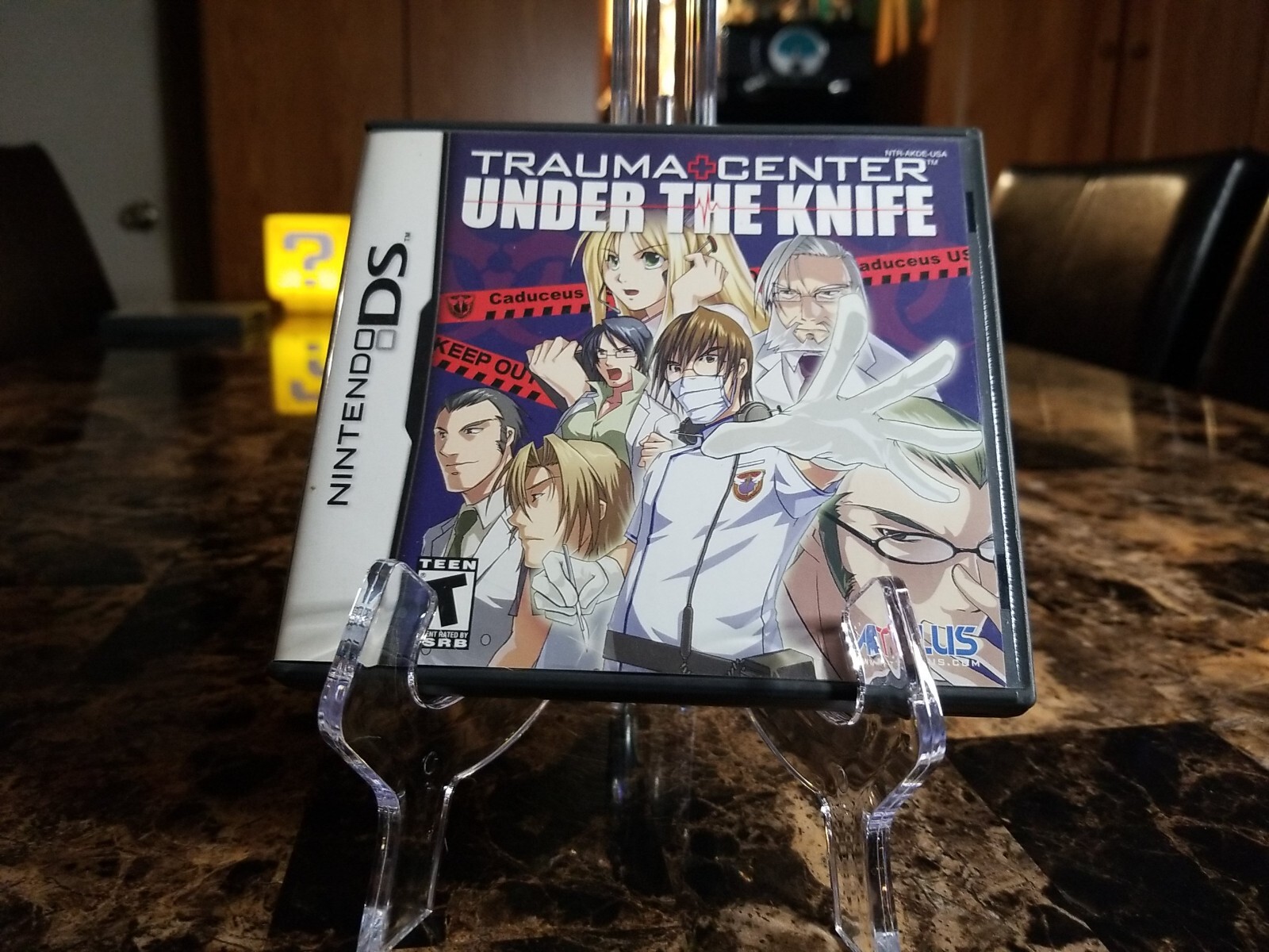 TRAUMA CENTER UNDER THE KNIFE COMPLETE NINTENDO 2004 DS ALTUS 2005 CIB 1 OWNER!
