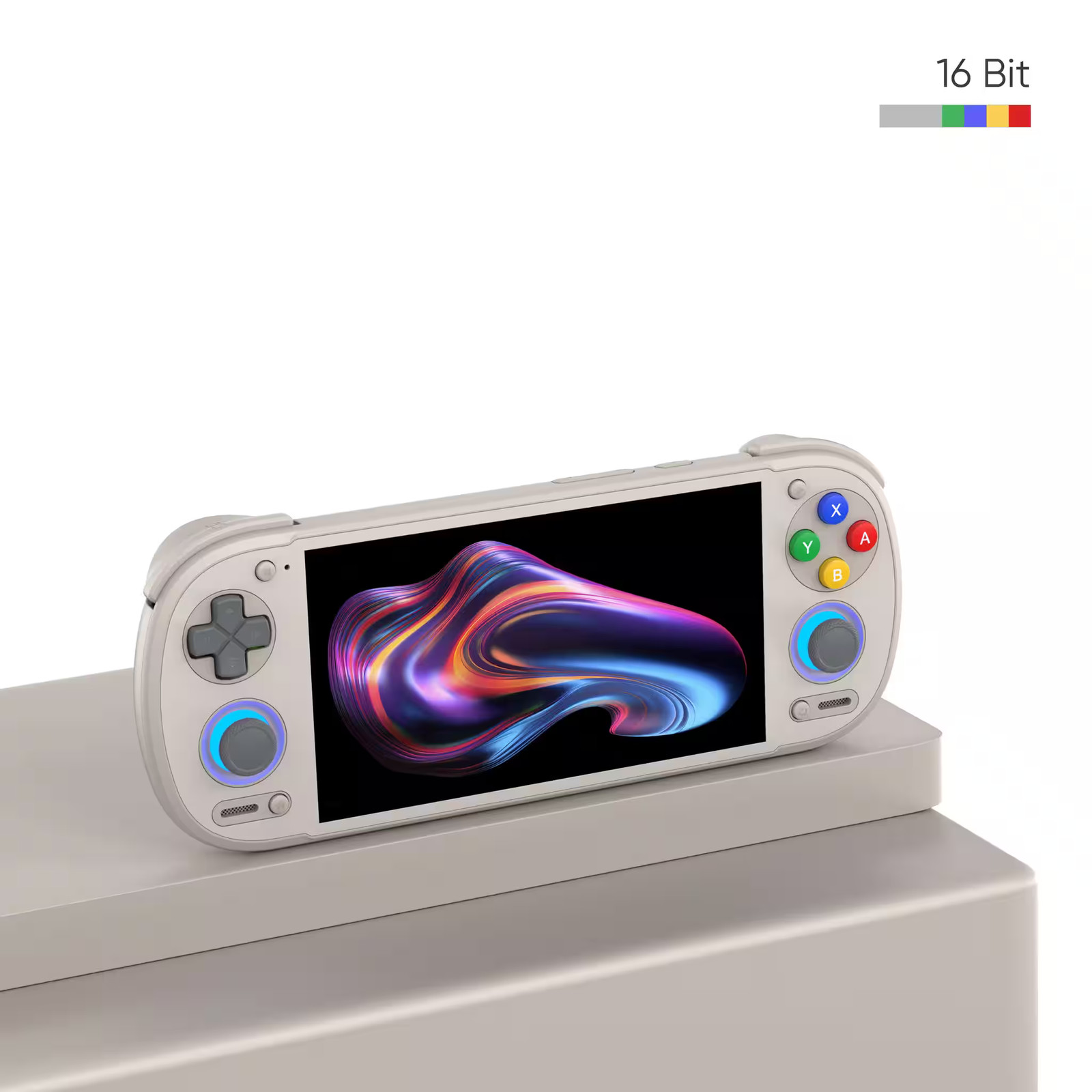 Retroid Pocket – RP6 – Handheld Game Console with Screen protector, 8GB, Stic…
