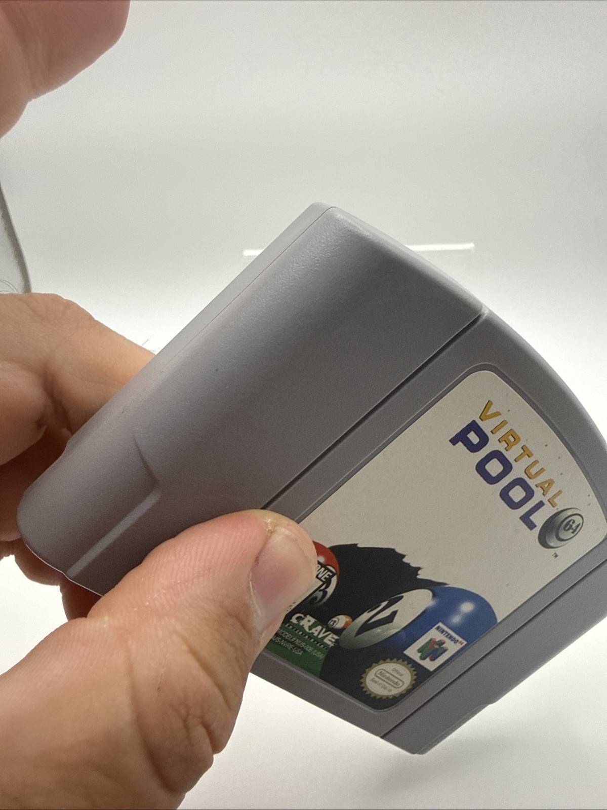 Nintendo 64 Virtual Pool 64 N64 Authentic OEM Cartridge Only Tested