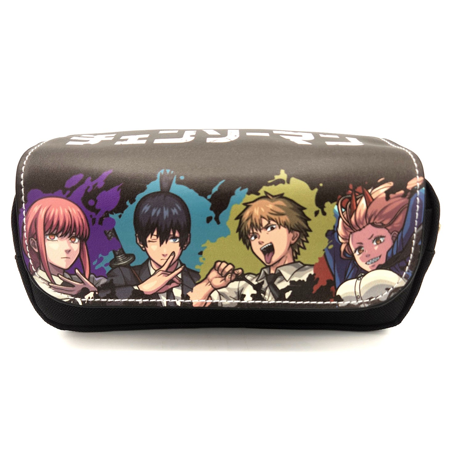 Chainsaw Man Clutch Wallet – DEVIL HUNTERS New (Anime Pencil Case Travel Bag)