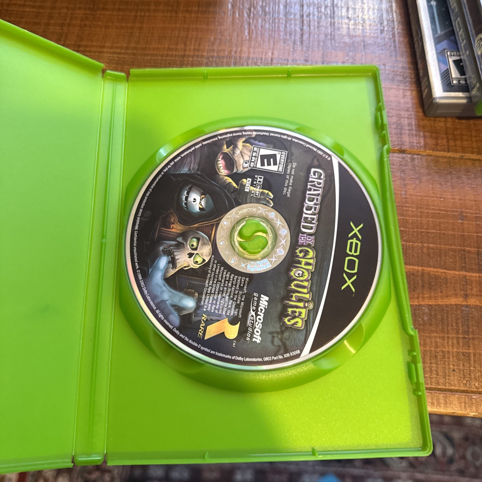 lot of 8 games lotr/crash/fable/harrypotter/grabbed by the ghoulies