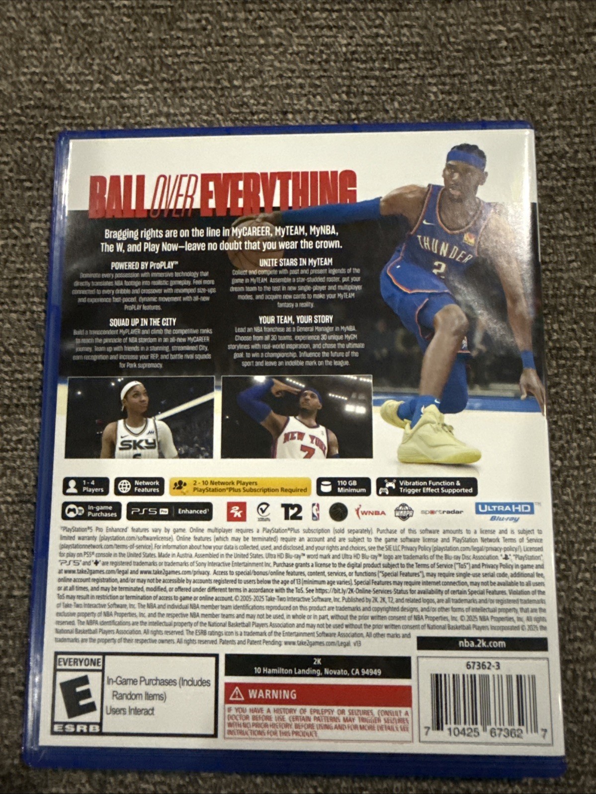 NBA 2K26 – Sony PlayStation 5 – PS5