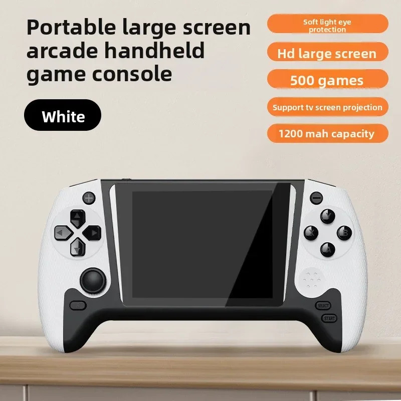 New SF3500 Retro Handheld Video Game Console Linux System 5.0 Inch 854*480 IPS S
