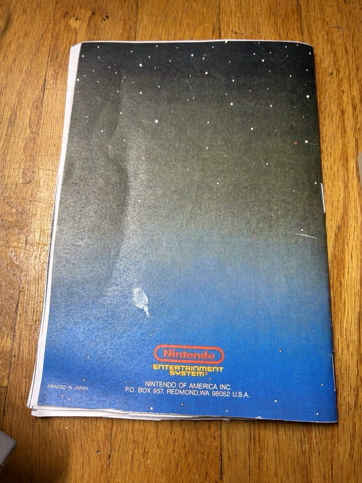 2 Vintage Nintendo NES OEM Controllers, RF Adapter, And Manual.