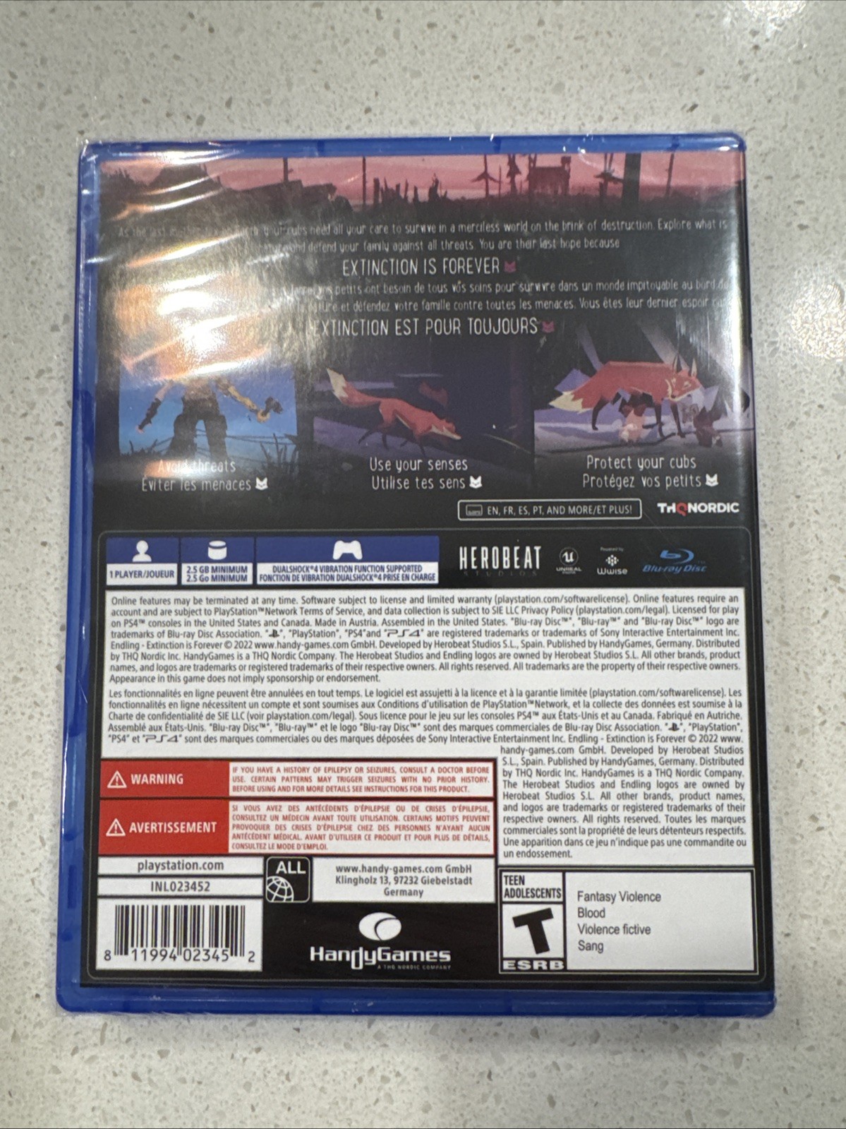 Endling – Extinction is Forever – Sony PlayStation 4