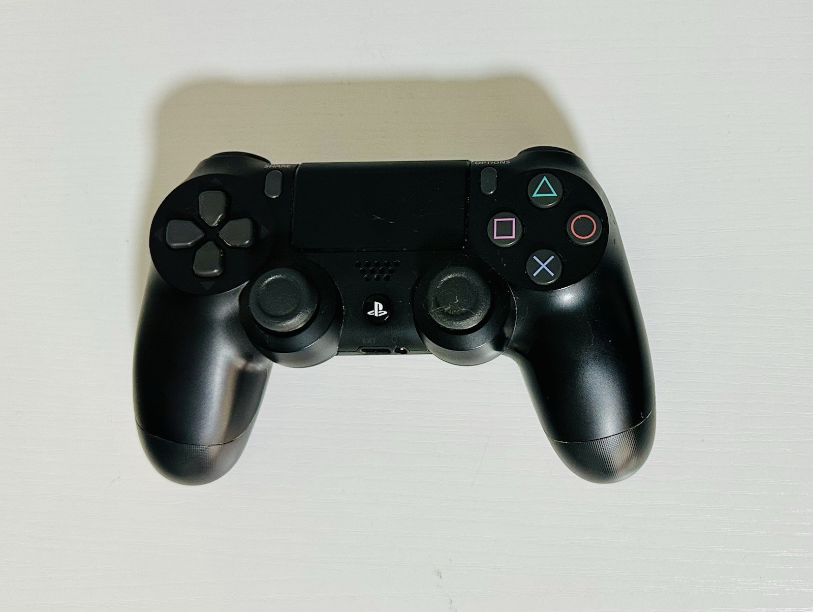 Sony PlayStation 4 (PS4) Slim 1TB Console CUH-2215B W/4 Games, Remote & Cables!