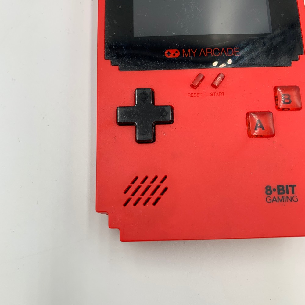 My Arcade Pixel Classic 8-Bit Gaming Console Red Black 2.7″ Color Screen Display