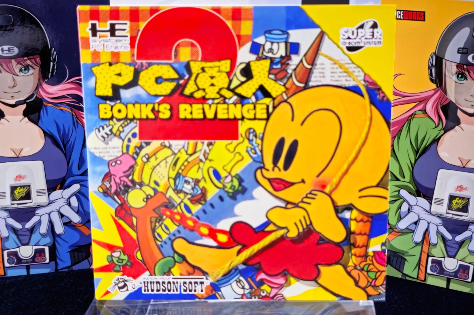 PC Engine PCEWorks Turbo Duo CD – PC Kid 2 Bonk’s Revenge pce works