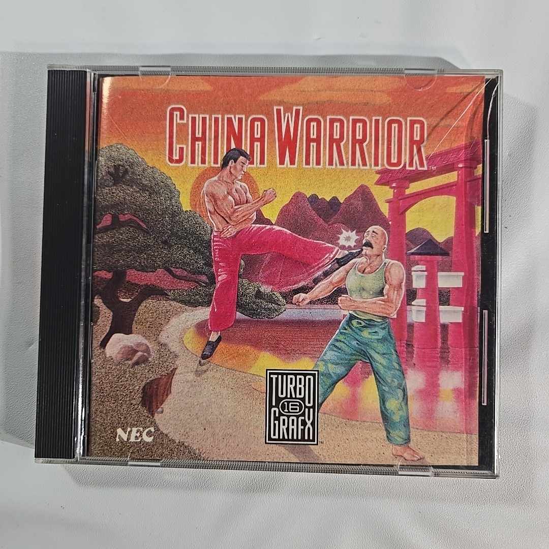 China Warrior (Turbo Grafx 16 tg16) Complete in Case Turbografx