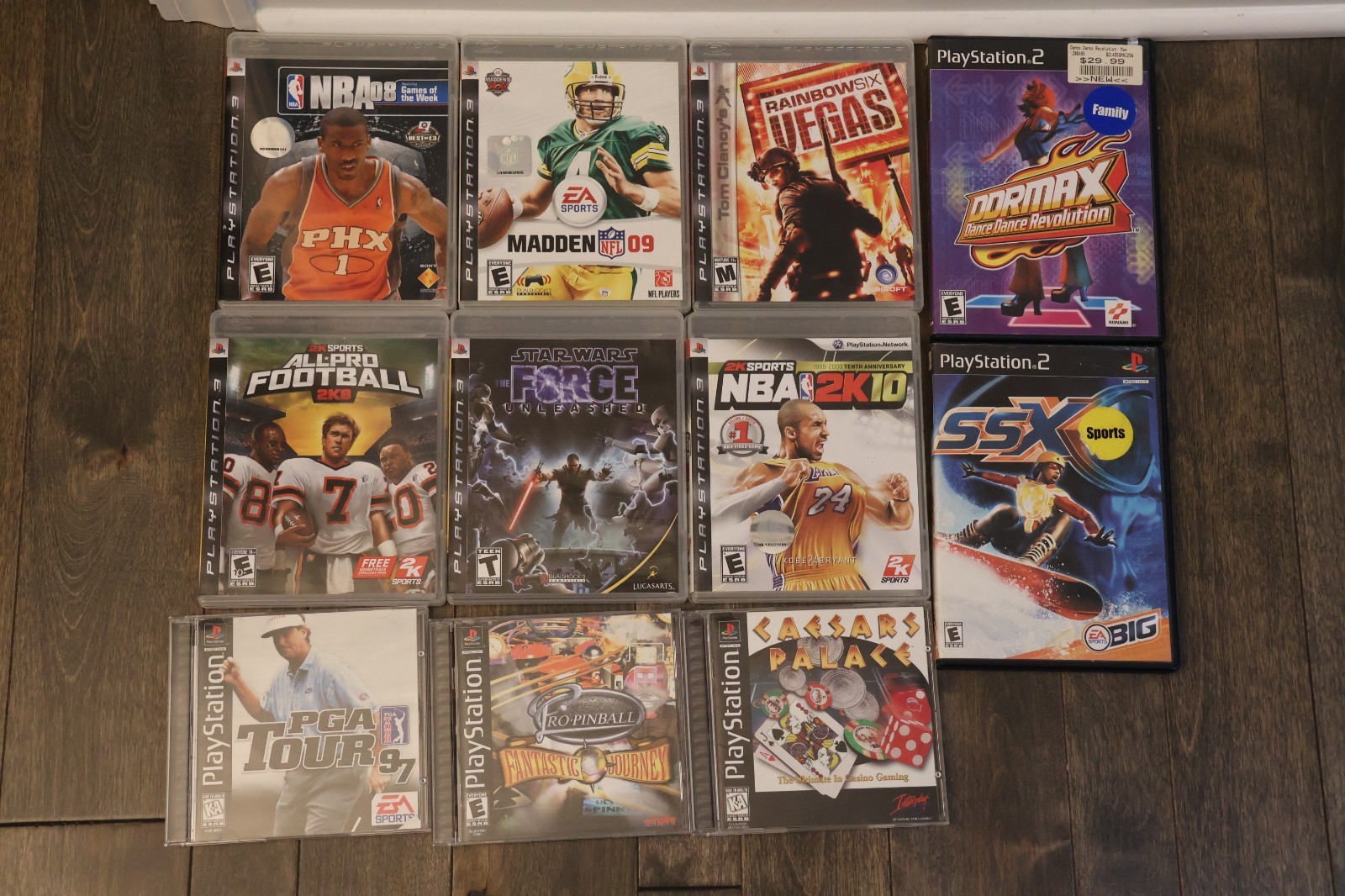 Playstation 1 2 3 Video Game Lot CIB Black Label
