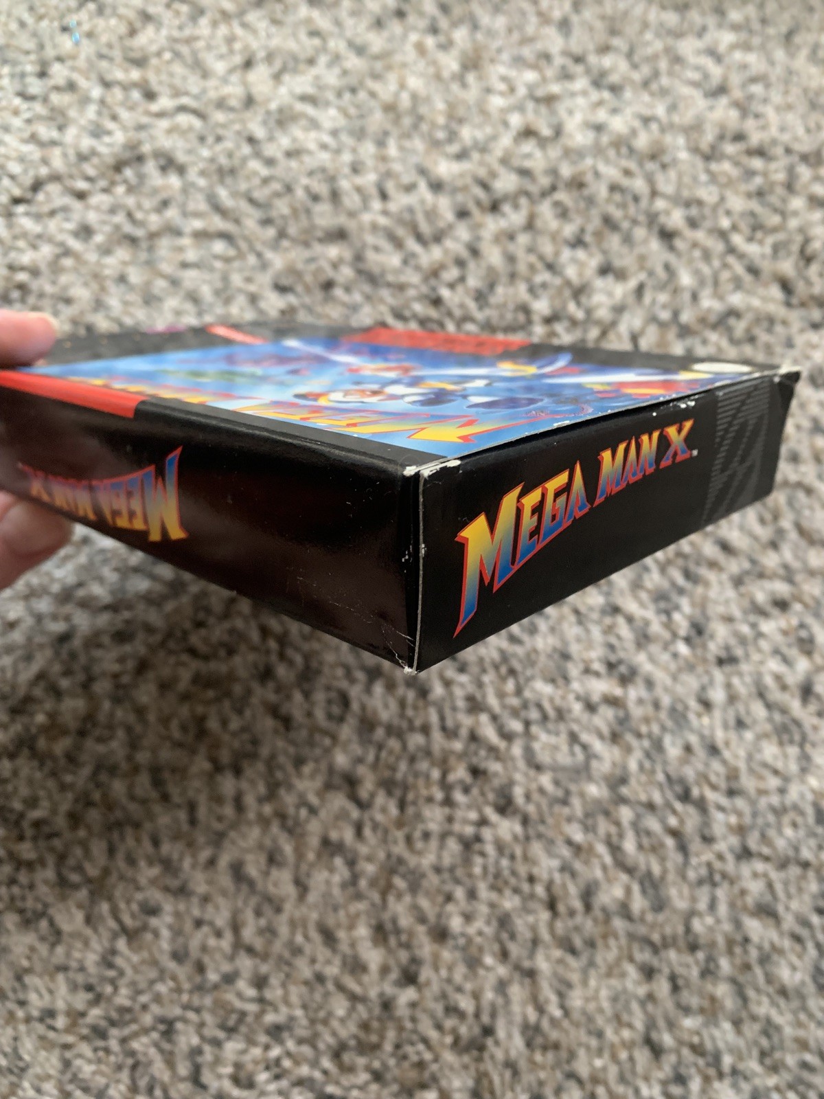 Mega Man X SNES 1994 CIB Box Game COLOR Manual 1st Print Authentic Great Cond!