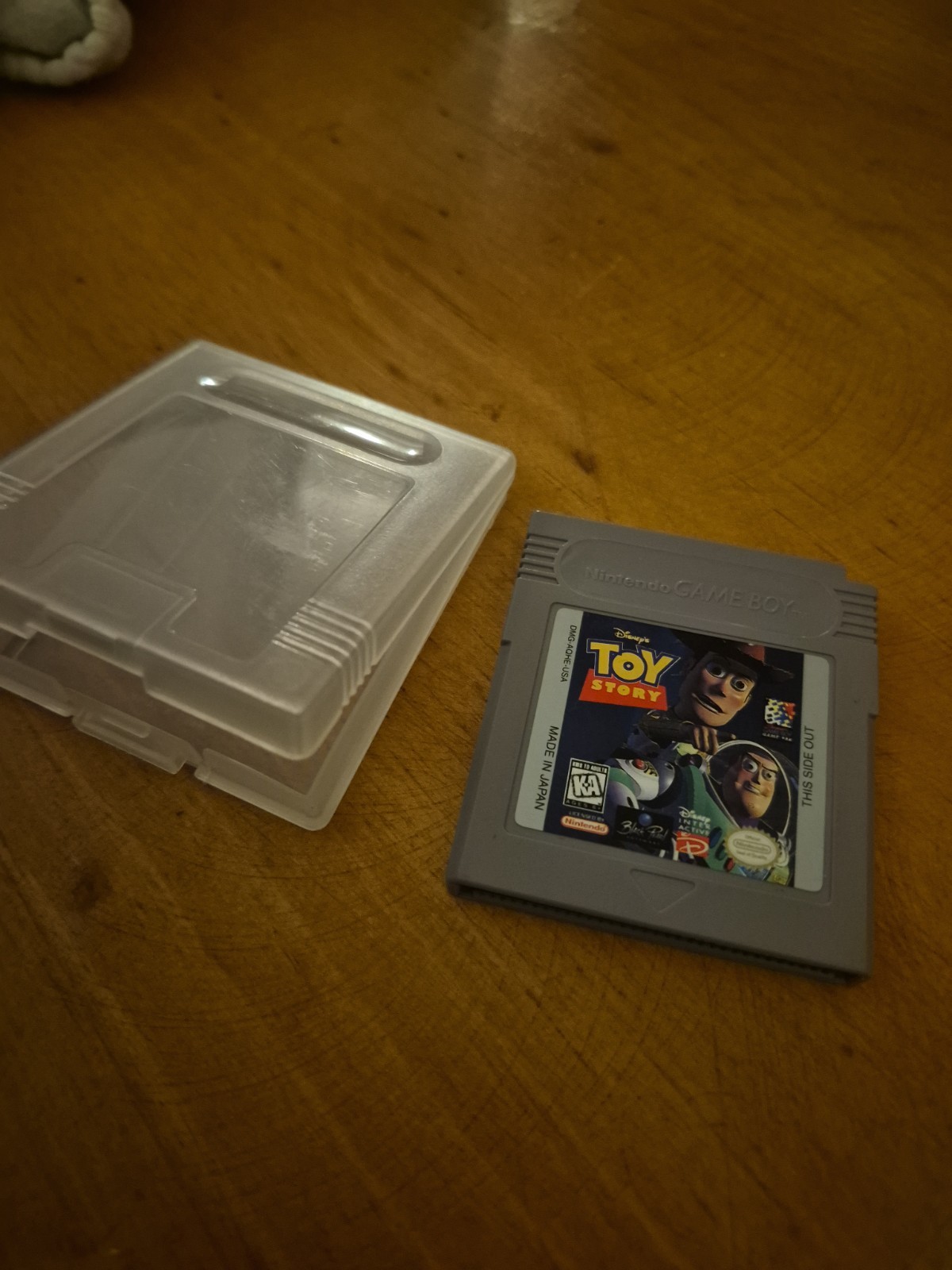 Disneys Toy Story Nintendo Game Boy Authentic Game Cartridge With case untested