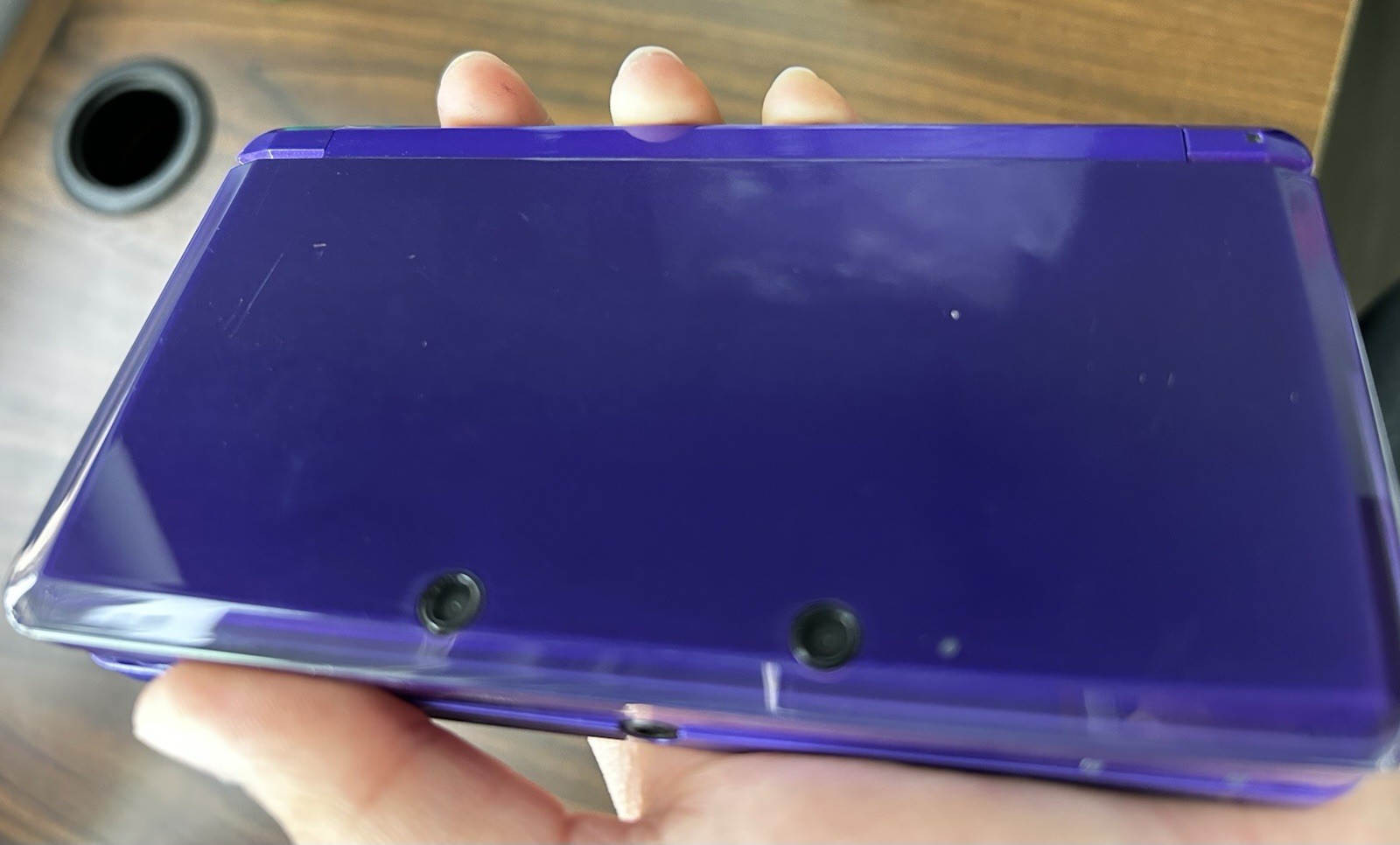 USA VERSION Nintendo 3DS Handheld System tested/working-midnight purple FASTSHIP