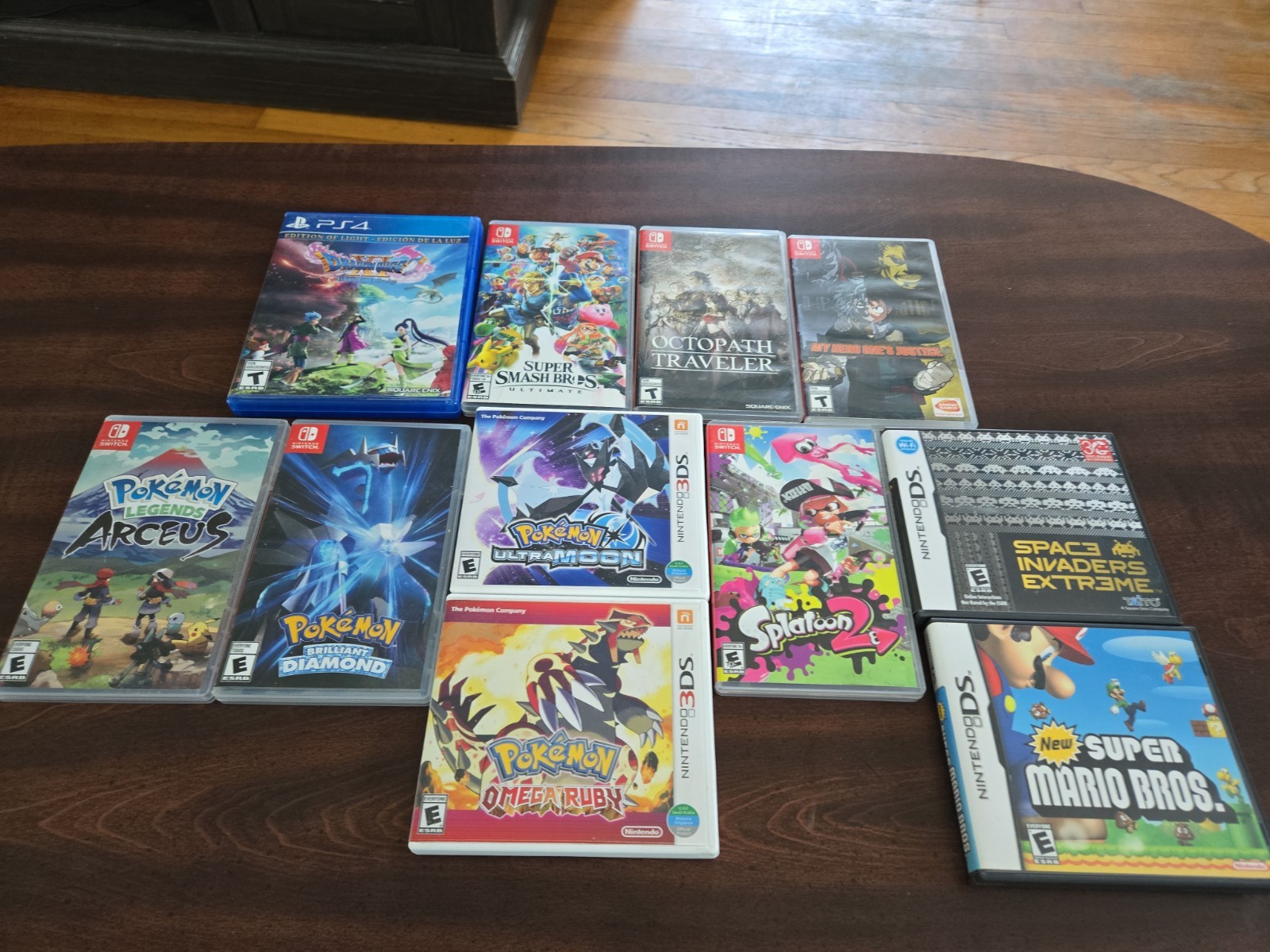 Video Game Empty Case Lot Pokemon, Arceus, Omega Ruby, Ultra Moon . Mixed
