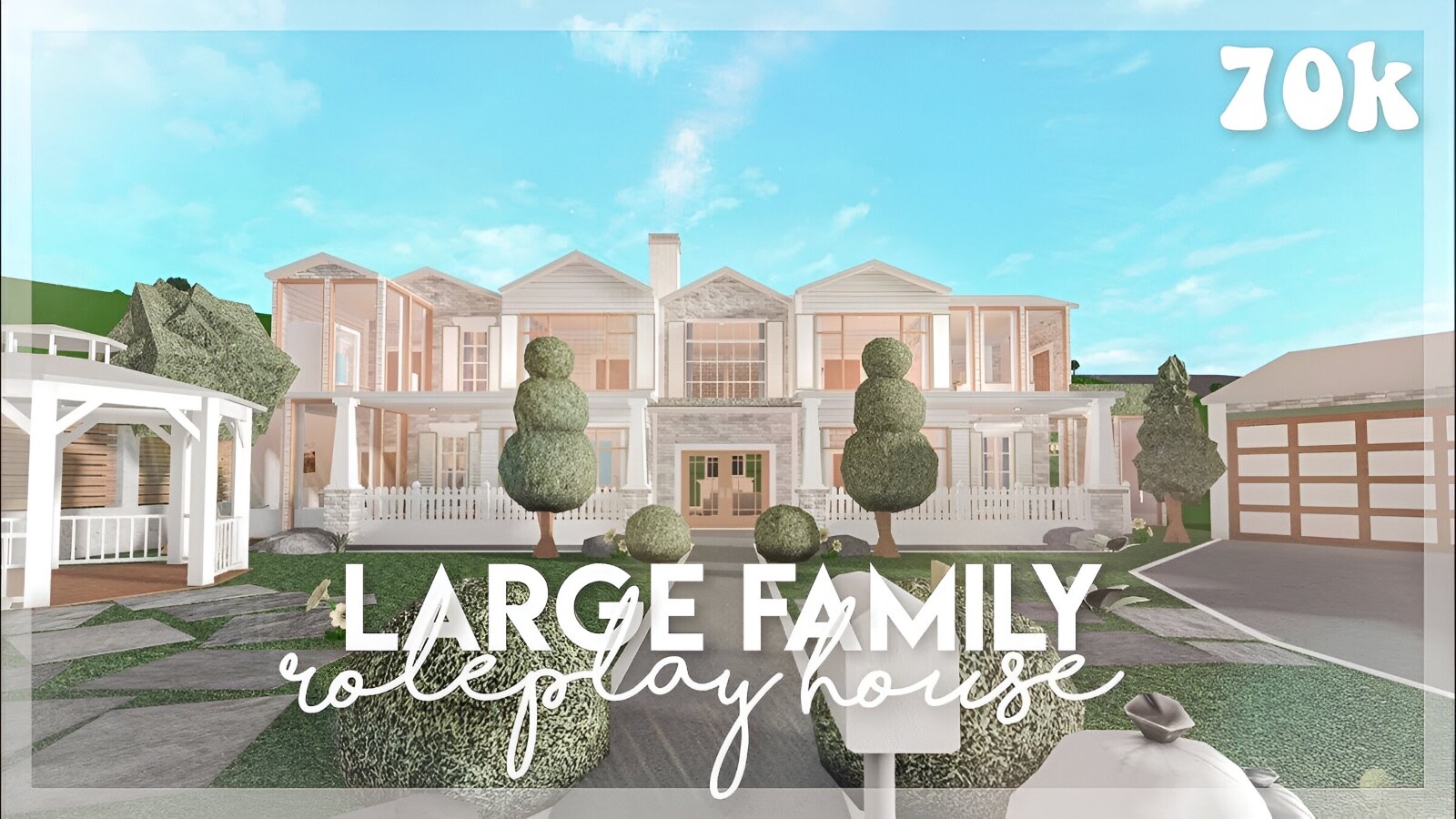 BLOXBURG LARGE FAMILY ROLEPLAY HOUSE.FAST BUILDER CHEAP SEERVICE