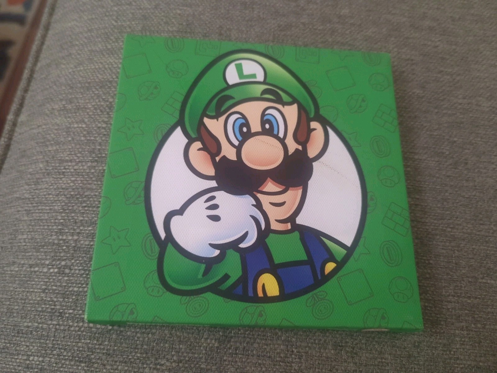 Nintendo Luigi 6″x 6″ Canvas