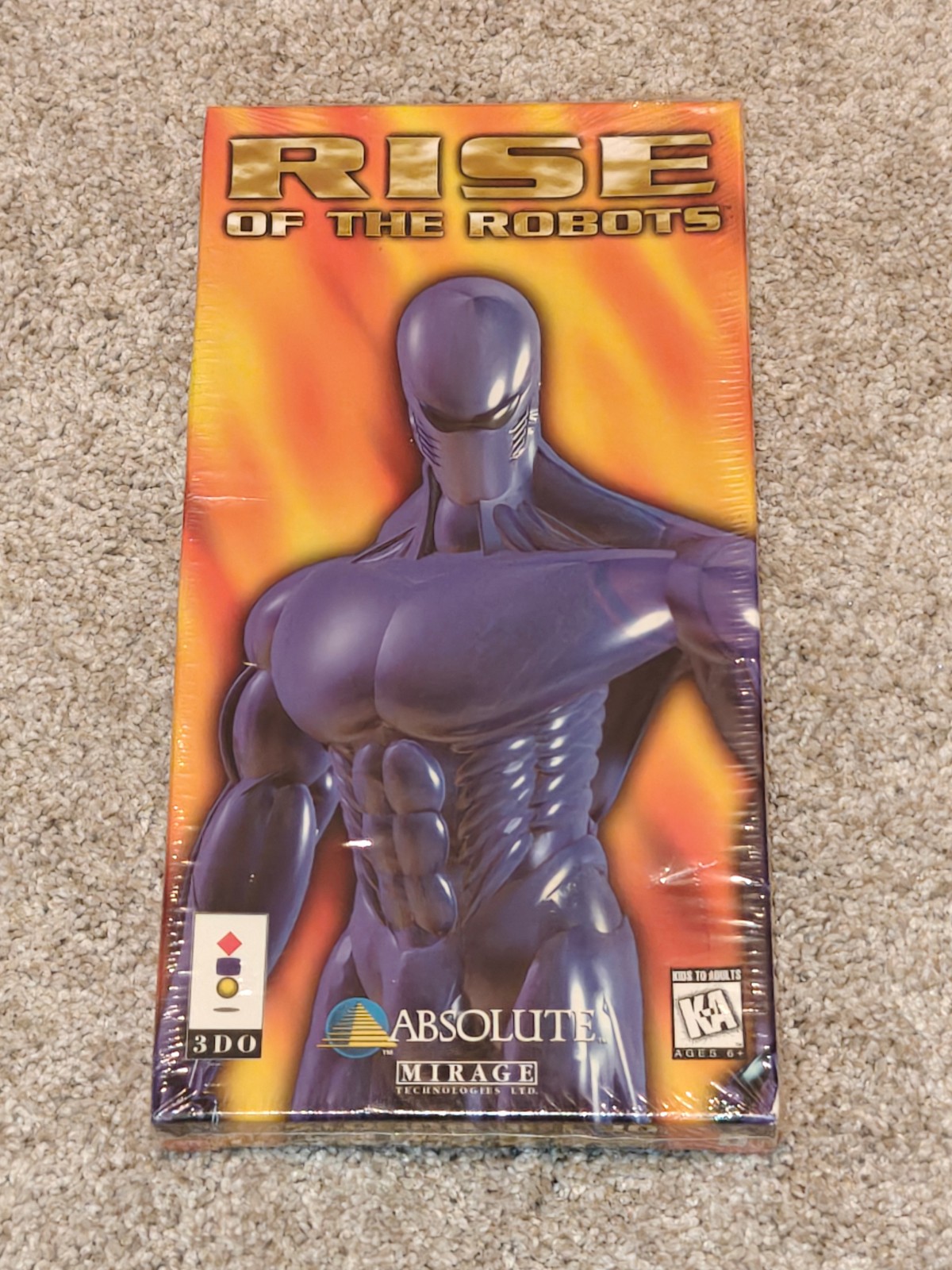 Rise of the Robots (3DO, 1994) for the 3DO System – Brand New Sealed in Long Box
