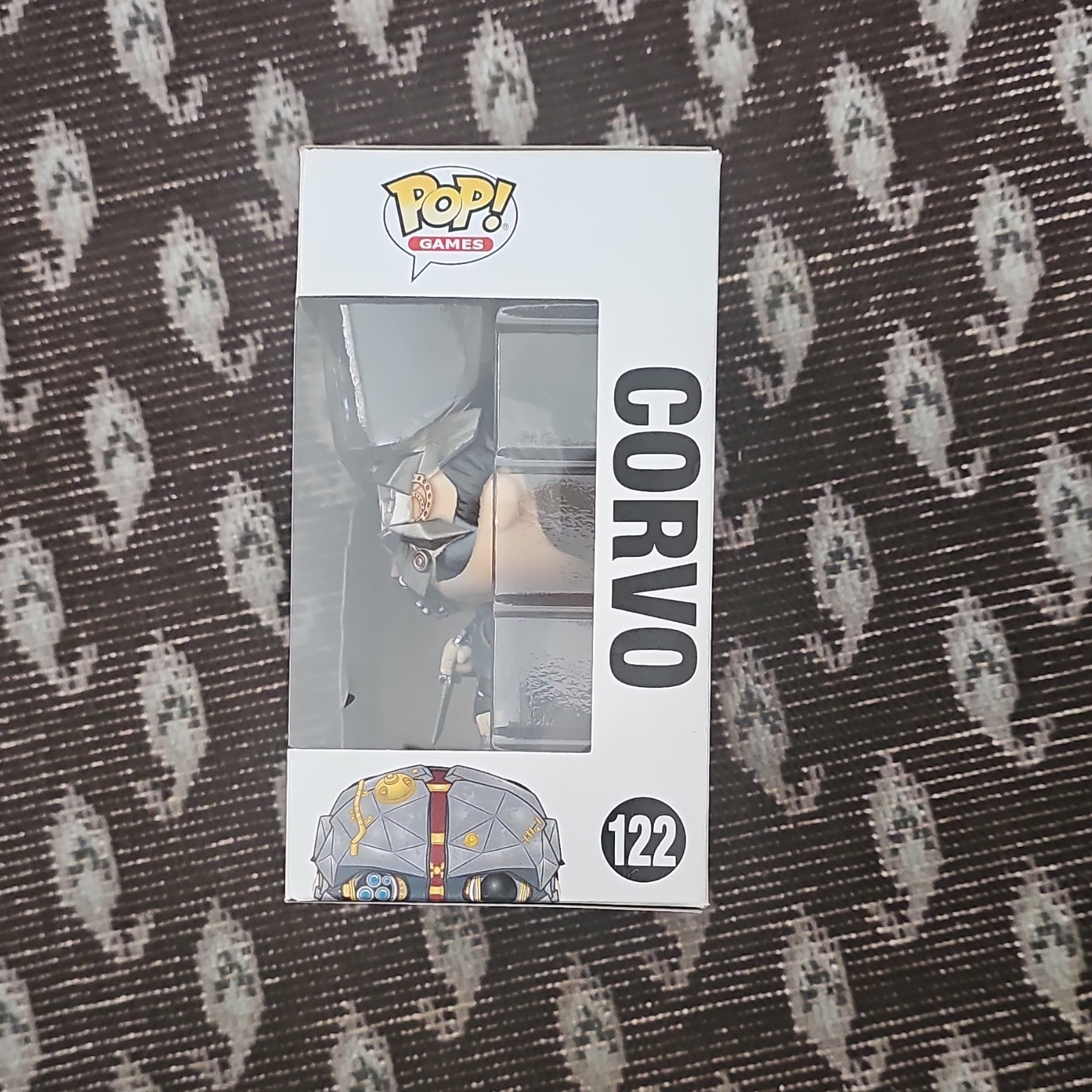 Funko Pop! Games Dishonored 2 Corvo Boxed Vinyl Figure 122 (2016)