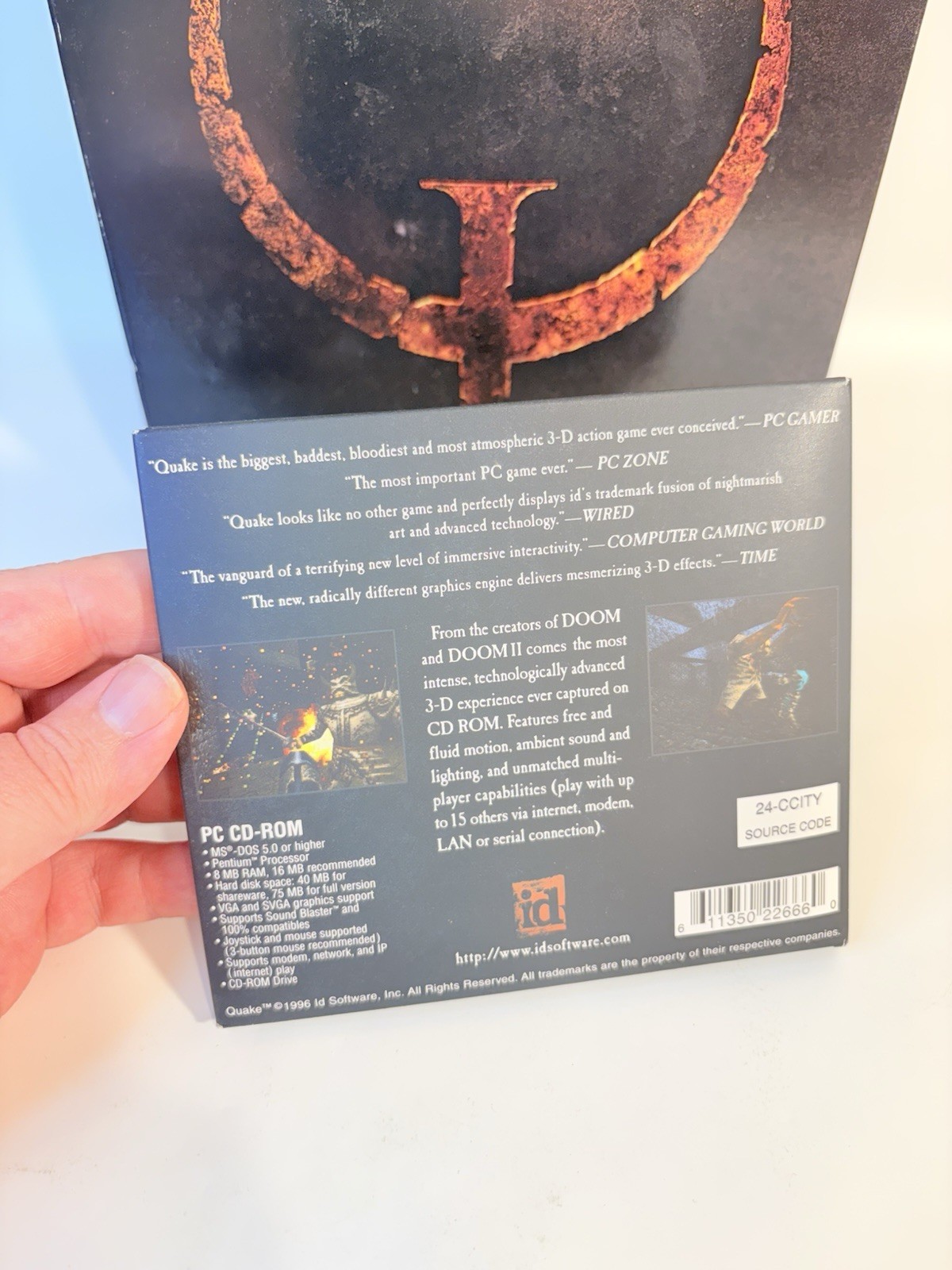 Quake 1 PC 1996 Rare Big Box Full Registered Version Collector Quality