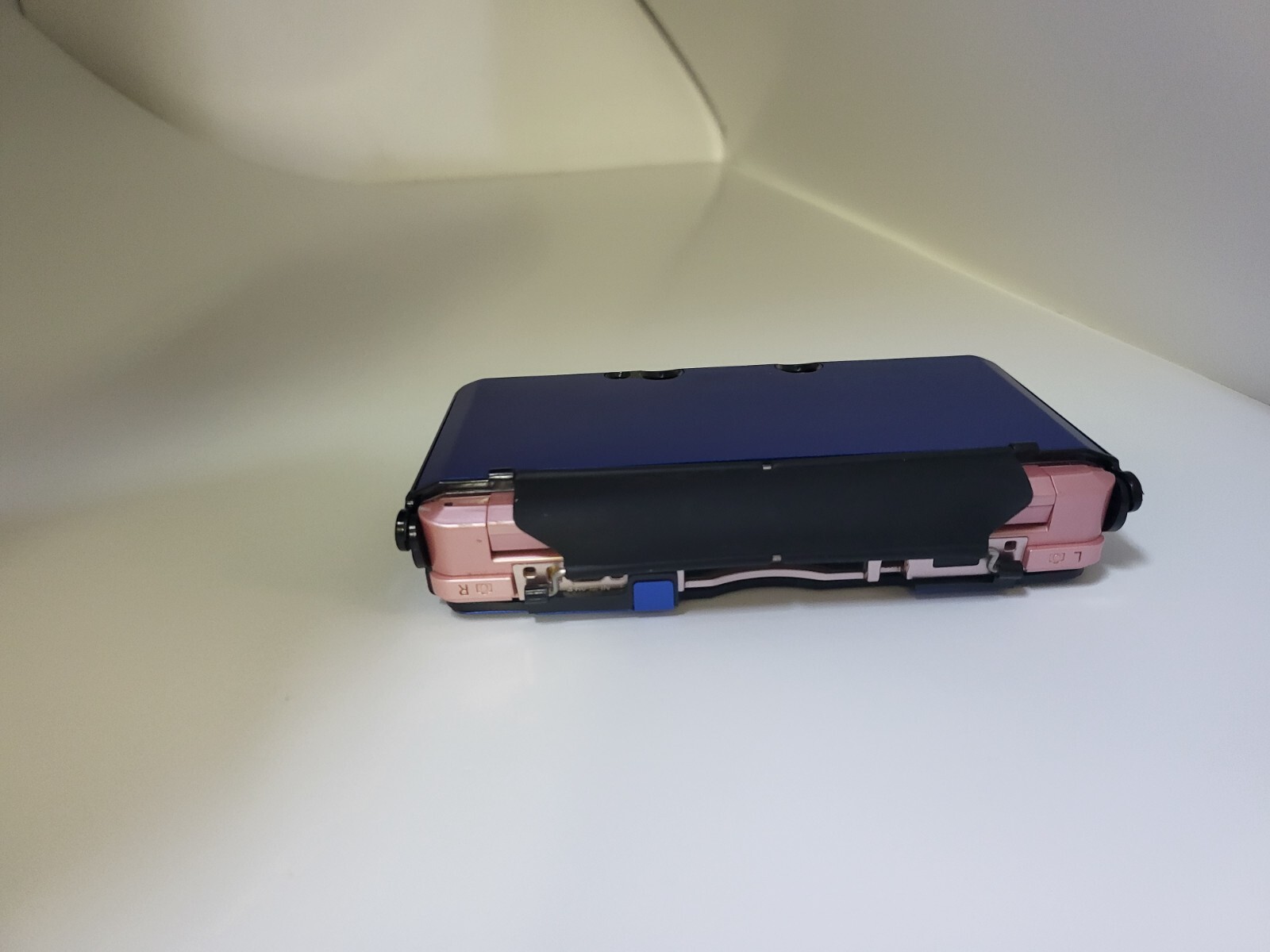 NEW BLUE Hard shell Protective Aluminum Case for First Original Nintendo 3DS