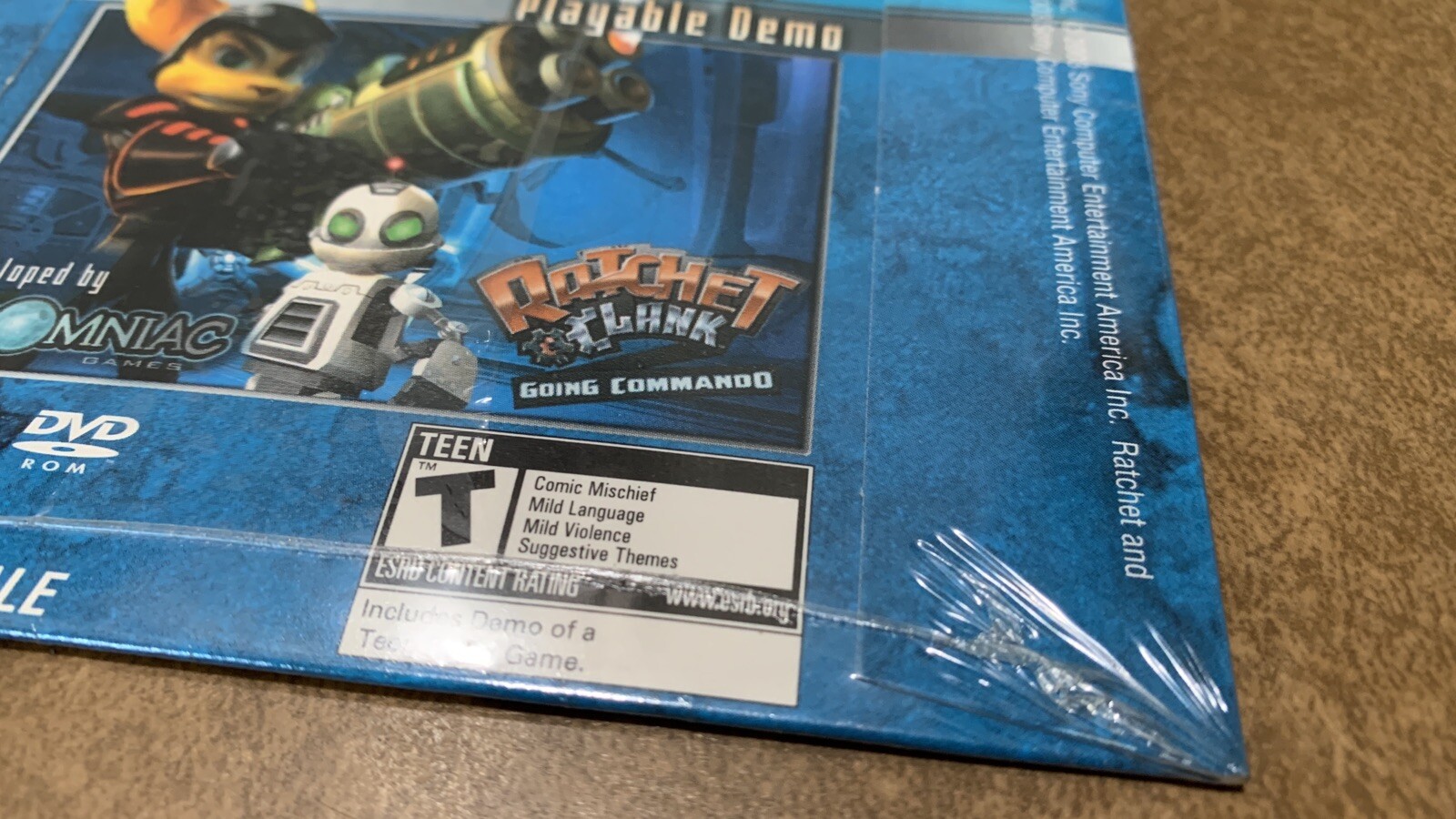 Jak II Video + Ratchet Going Commando Demo Disc (PlayStation 2) New Sealed NFR