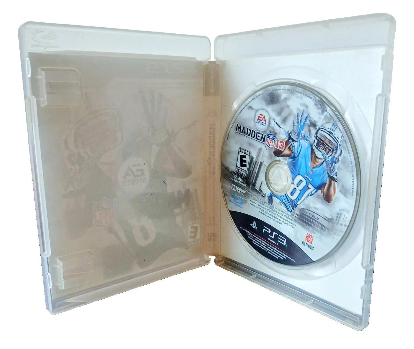 (2) PS3 MLB 12 The Show/NFL EA Sports Madden 13 Video Games Lot