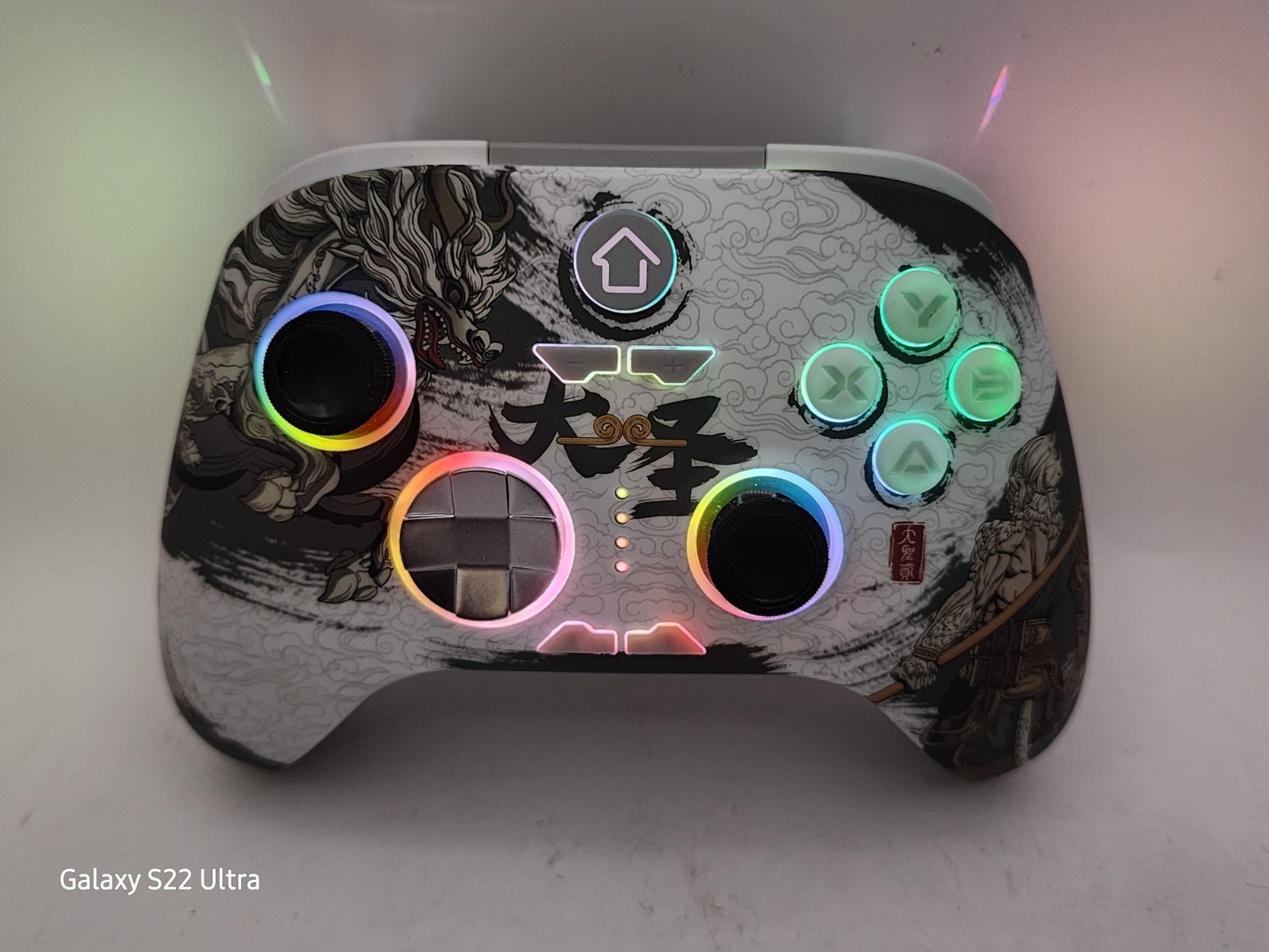 EasySMX X15 Wireless Controller RGB Hall Effect PC Switch Android w/ USB Fob