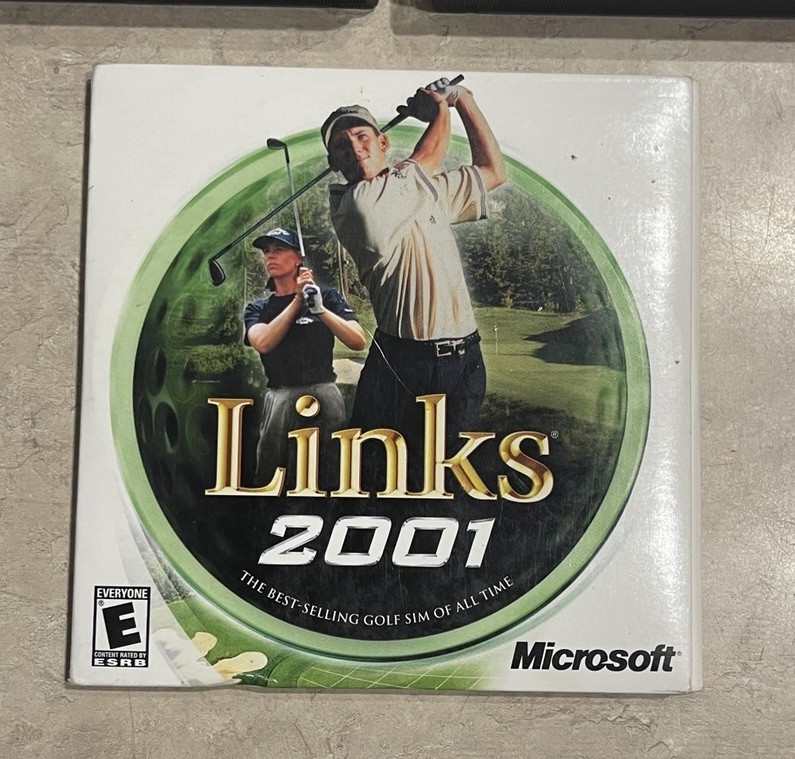 Links LS 1998, 1999, 2001 PC Golf Game Multiple Discs Tested Access Software