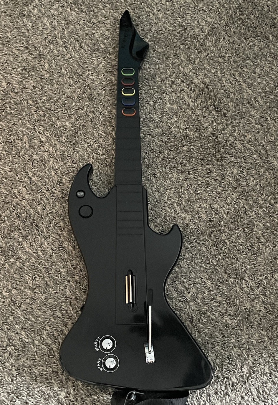Black Axe Guitar Hero Guitar Psyclone Essentials PS3 PSE3300- No Dongle