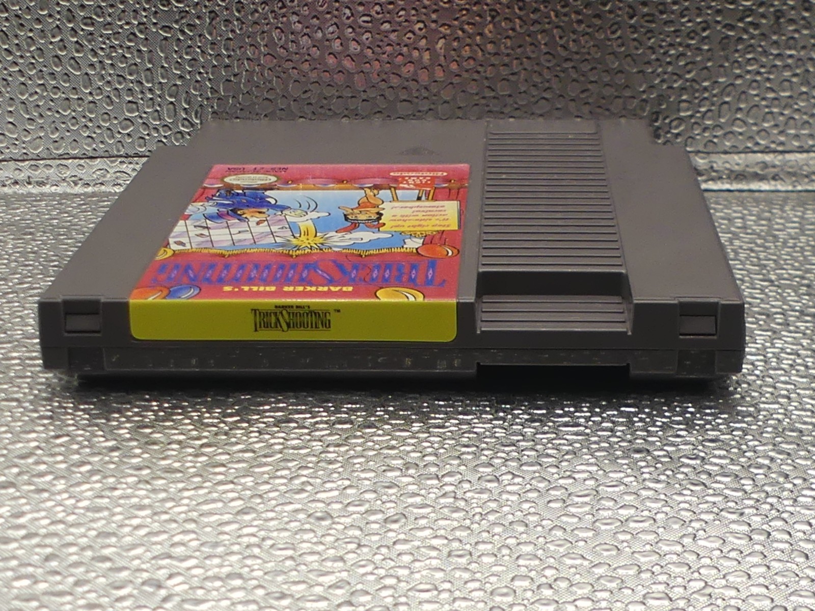 Nintendo NES Barker Bill’s Trick Shooting Zapper Light Gun Video Game Cartridge