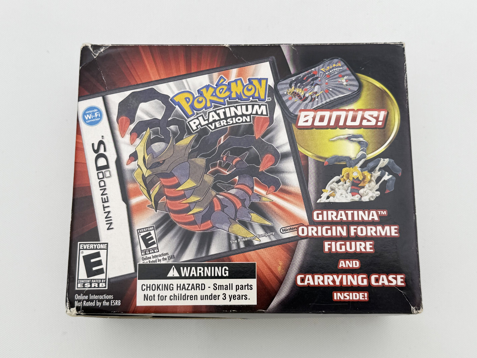 New! Pokemon Platinum Version Big Box Walmart Bonus Bundle Version w/Figure