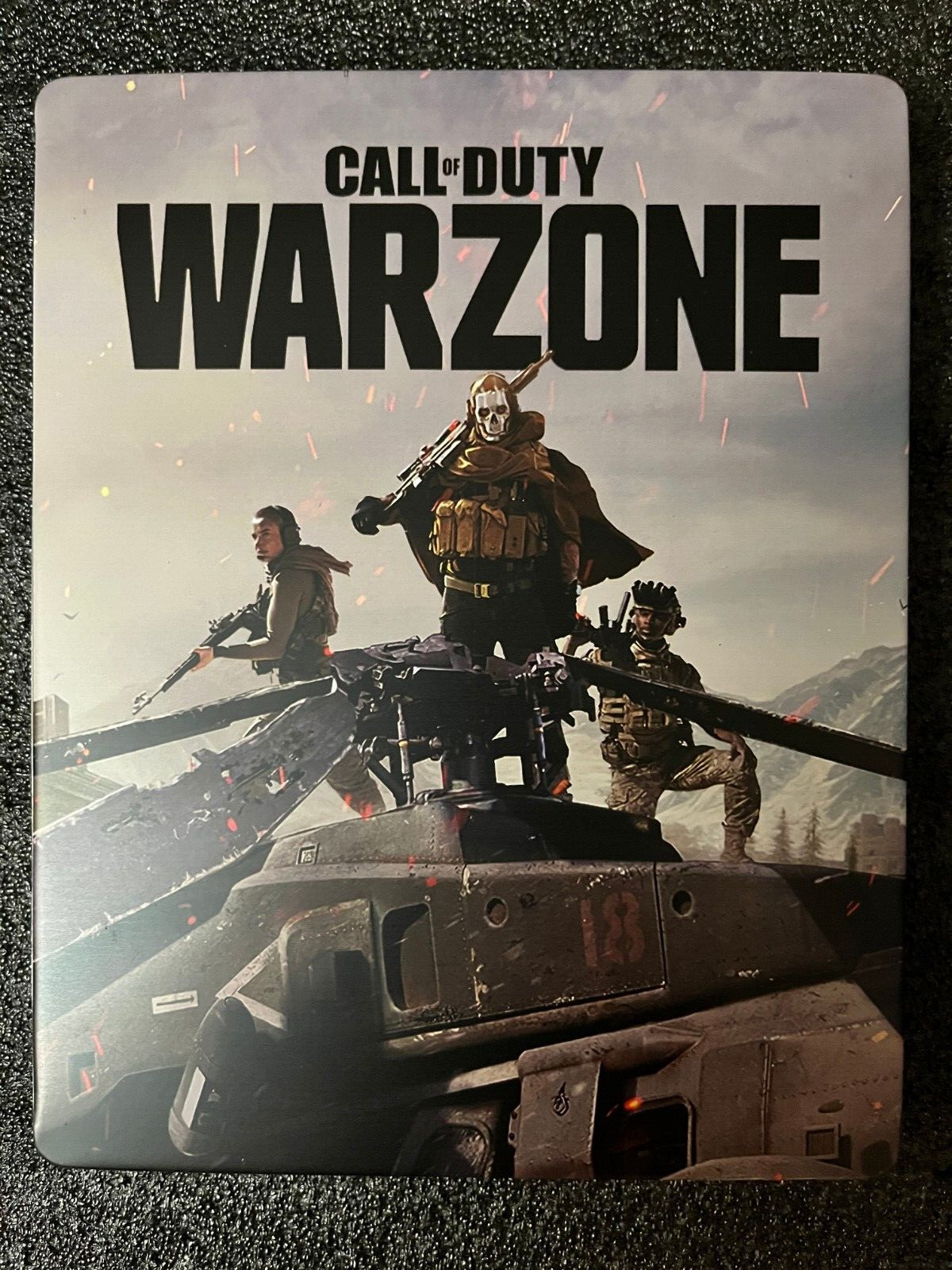 Call of Duty Warzone PS4/PS5/XBOX Custom-Made G2 Steelbook Case (No Game)