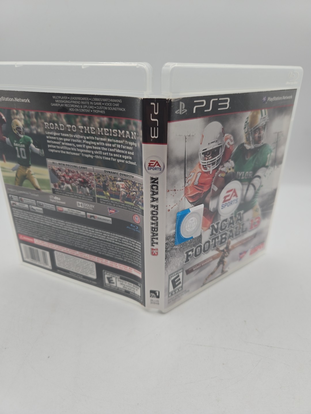 NCAA Football 13 (Sony PlayStation 3, 2012) PS3 Tested Working