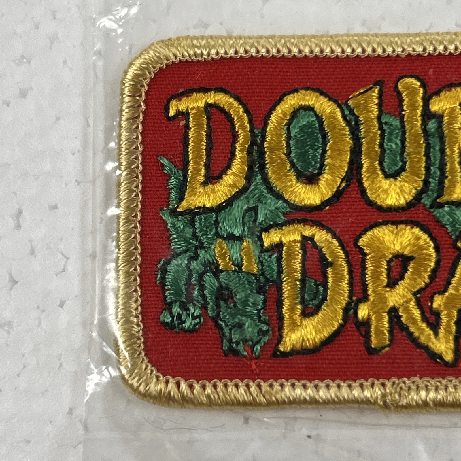 Vintage 1989 Double Dragon Power Patch Collectors Edition NES Iron On Made USA