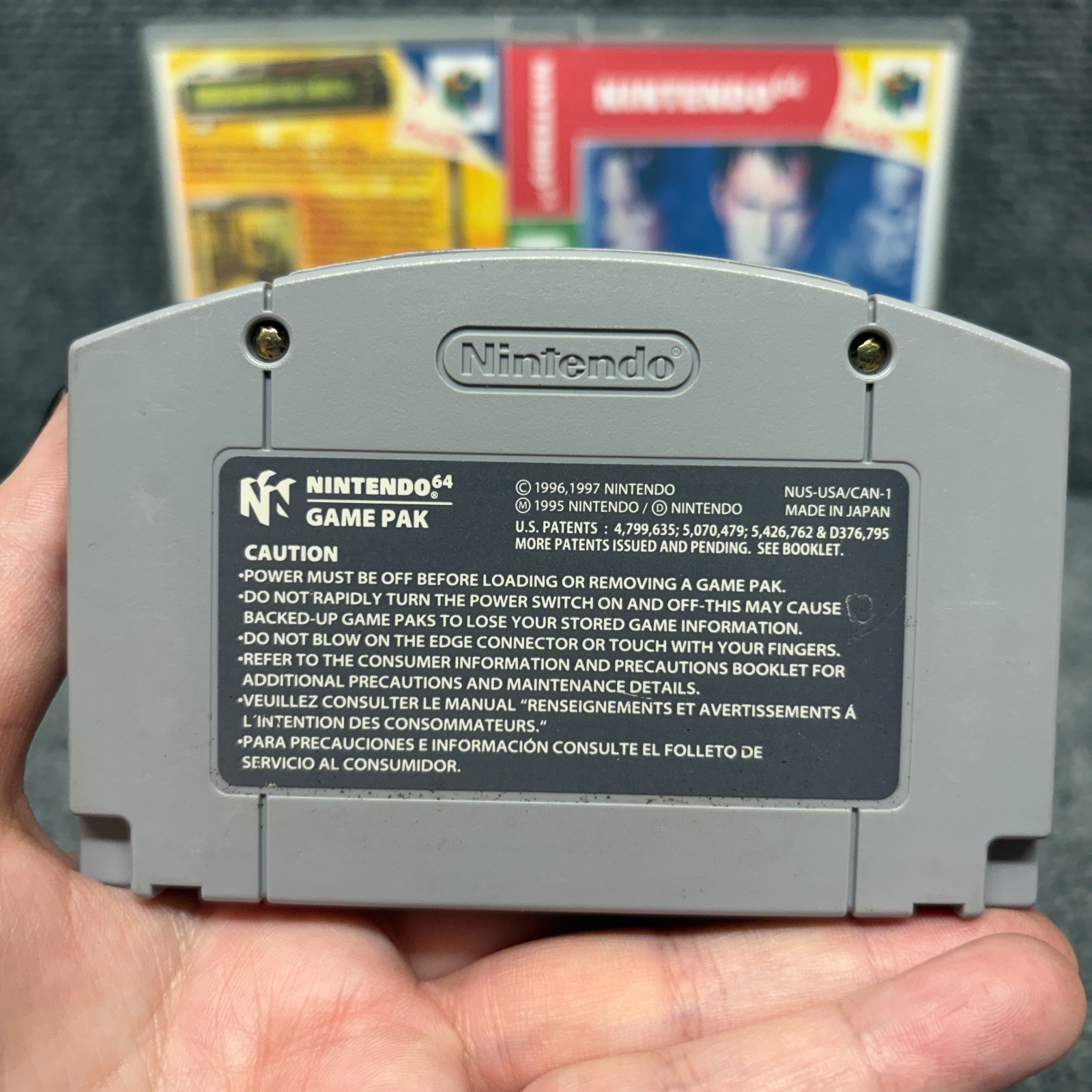 Hybrid Heaven Nintendo 64 Cartridge & Case Tested Works